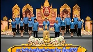 การไฟฟ้าฝ่ายผลิตแห่งประเทศไทย เขื่อนสิริกิติ์ ถวายพระพร 5 ธันวาคม 2557