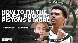 The Wembanyama Revolution, Hornets are a DISASTER & Bronny James a Top-10 pick? | The Lowe Post
