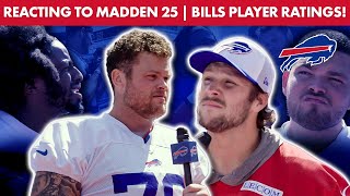 Spencer Brown And Dalton Kincaid GRILL Bills Players About Their Madden 25 Ratings! | Buffalo Bills