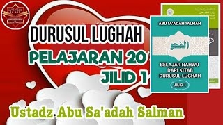 DURUSUL LUGHAH PELAJARAN 20 JILID 1