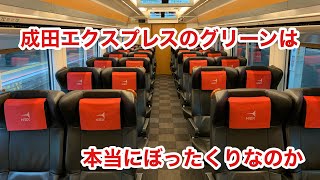 【革張りグリーン】ぼったくりと噂のE259系成田エクスプレスのグリーン車に乗ってみた‼︎