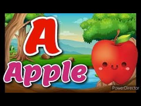 A For Apple,B For Ball, Abc Phonics Songs, Alphabets, Alphabet Songs ...