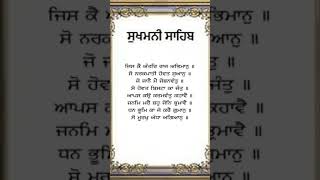 ਸੁਖਮਨੀ ਸਾਹਿਬ - ਜਿਸ ਕੈ ਅੰਤਰਿ ਰਾਜ ਅਭਿਮਾਨੁ।। #viral #youtube #gurbani #sikh #youtubeshorts #shortsvideo