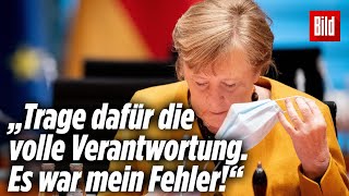 Oster-Lockdown: Merkel gesteht Fehler ein! | Corona-Gipfel