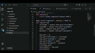 if and loop in python flask