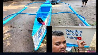 repaint of my DIY BANGKA upgrade outrigger/batangan