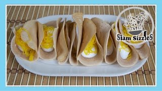 Khanom Buang Recipe (Thai Crepes)