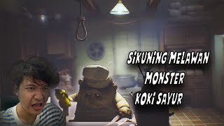 LITTLE NIGHTMARES | EPS5 MELAWAN 2 MONSTER BADIG #shorts #littlenightmaresplaythrough