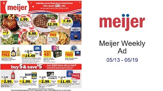 Meijer Weekly Ad 05/13 - 05/19