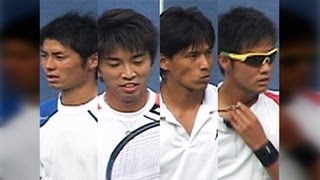 ニッケ全日本テニス選手権86th １回戦  赤羽・小山 VS 井藤・守屋