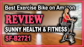 Sunny Health & Fitness SF-B2721 Folding Exercise Bike Review - Best Exercise Bike on Amazon