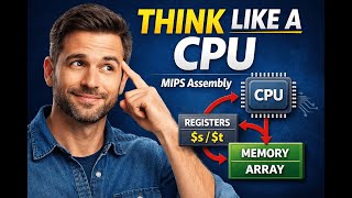 MIPS Assembly Explained Simply | Think Like a CPU (Registers & Arrays Made Easy