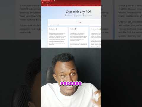 best AI tool to use #artificialintelligencetechnology #artificialintelligence #chatpdf