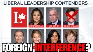 Liberal Leadership VULNERABLE to Foreign interference by CHOICE....Will they fix it?