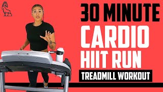 30 Minute Cardio HIIT Treadmill Run!