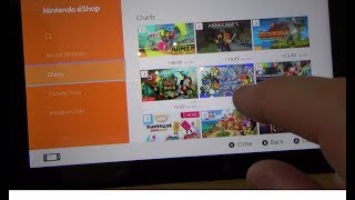Nintendo Switch: How To buy a Game from Nintendo eShop for beginners.