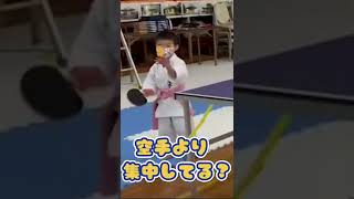 空手道場に卓球台を置いてみた結果 #shorts #karatekids #石巻