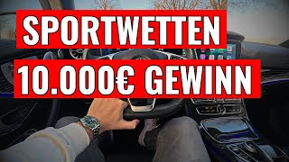 Sportwetten: So habe ich meine ersten 10.000€ Gewinn erzielt!