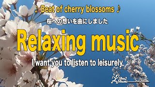 桜の映像とリラックス音楽『Beat of cherry blossoms』