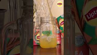 Thirsty? Try this killer recipe! lemon and Lipton green tea! #thirsty #heat #refreshing #recipe