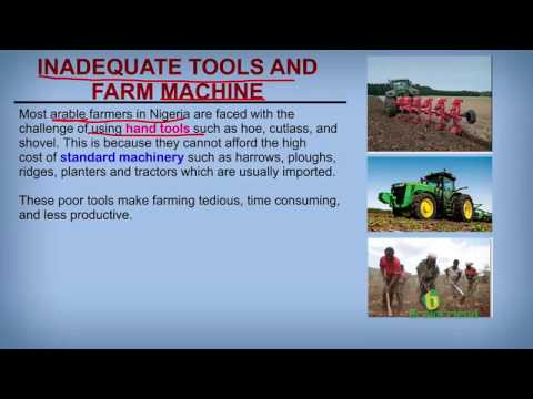 What are possible solutions that may be used in the future to address agricultural issues?
