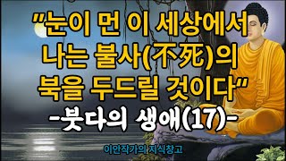 ”눈이 먼 이 세상에서, 나는 불사(不死)의 북을 두드릴 것이다“, -붓다의 생애(17)-