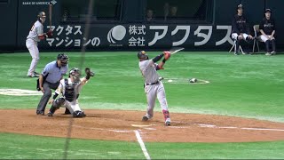 ルーキー松本晴がオコエ瑠偉から記念すべきプロ初三振を奪う！！！