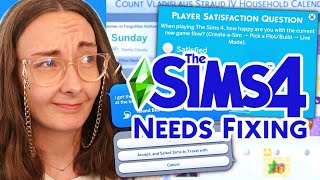 10 small updates Sims 4 needs the most