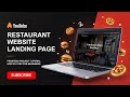 Build a Stunning Restaurant Website with HTML, CSS & JS | Full Beginner Tutorial (Step-by-Step)