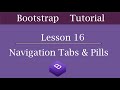 Bootstrap Navigation Tabs and Pills