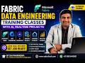 Fabric Data Engineering Training Classes with AI, Realtime Projects