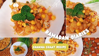 Channa chaat Recipe | street style channa chaat | Ramadan special | Chana chaat bnane ka tariqa |