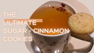 EASY and TASTY cinnamon-sugar tea cookies - snickerdoodles