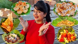 Trying Every Chaat | Haridwar Food Challenge