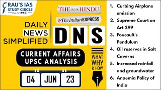 The Hindu Analysis | 04th June, 2023 | Daily Current Affairs | UPSC CSE 2023 | DNS
