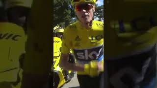 Crash forces Chris Froome to abandon his bike during the Tour De France 😭 #shorts | Eurosport