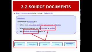 3.2 Source Documents