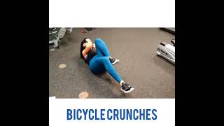 HOW TO: BICYCLE CRUNCHES