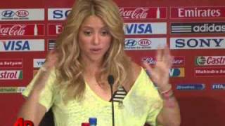 Shakira Goes 'Waka Waka' in Africa