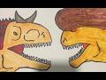 Distortus Rex vs Disney Carnotaurus