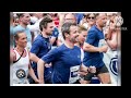 crown princess mary of denmark takes part in royal run in nyborg with frederik and their children