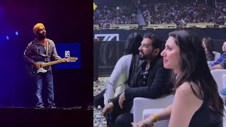 Arijit Singh welcomes Mahira Khan in his live consert in dubai| Mahira Khan in A