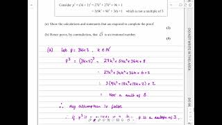 IAL, Edexcel, Jan 2023, P4, Q9, Proof, Proof by Contradiction, Pure, Nick Peters, WMA14/01