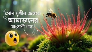 সোনামুখীর জঙ্গলে  আমাজনের মাংসাশী গাছ! | Sundew Plant Discovery in Sonamukhi  #SundewPlant