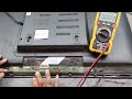 how to solve double image flickring problem in led lcd tv auo panel repair l