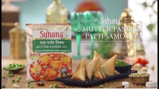 Mattar Paneer Patti Samosa Using Suhana Mutter Paneer Mix | Lockdown recipe