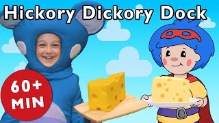 Hickory Dickory Dock + More | Nursery Rhymes from Mother Goose Club