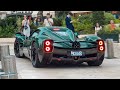 Billionaire Driving Brand NEW PAGANI UTOPIA through Casino de Monaco!! Carspotting 2024