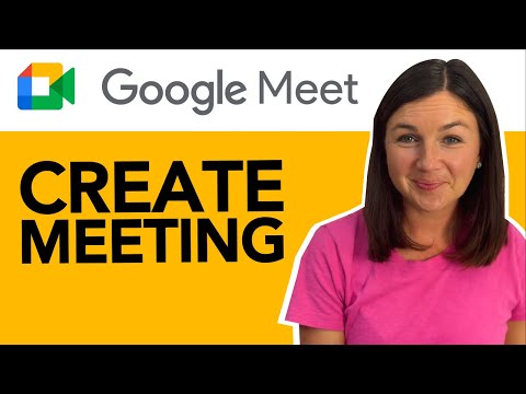 How to set up a video meeting and send an invitation on Google Meet