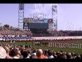 2010 NLCS Game 3 - Giants vs Phillies - 10/19/10 - Opening ceremony, national anthem and flyover